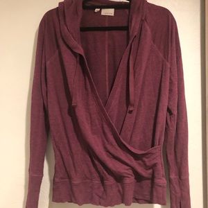 Athleta Burgundy Hoodie - L